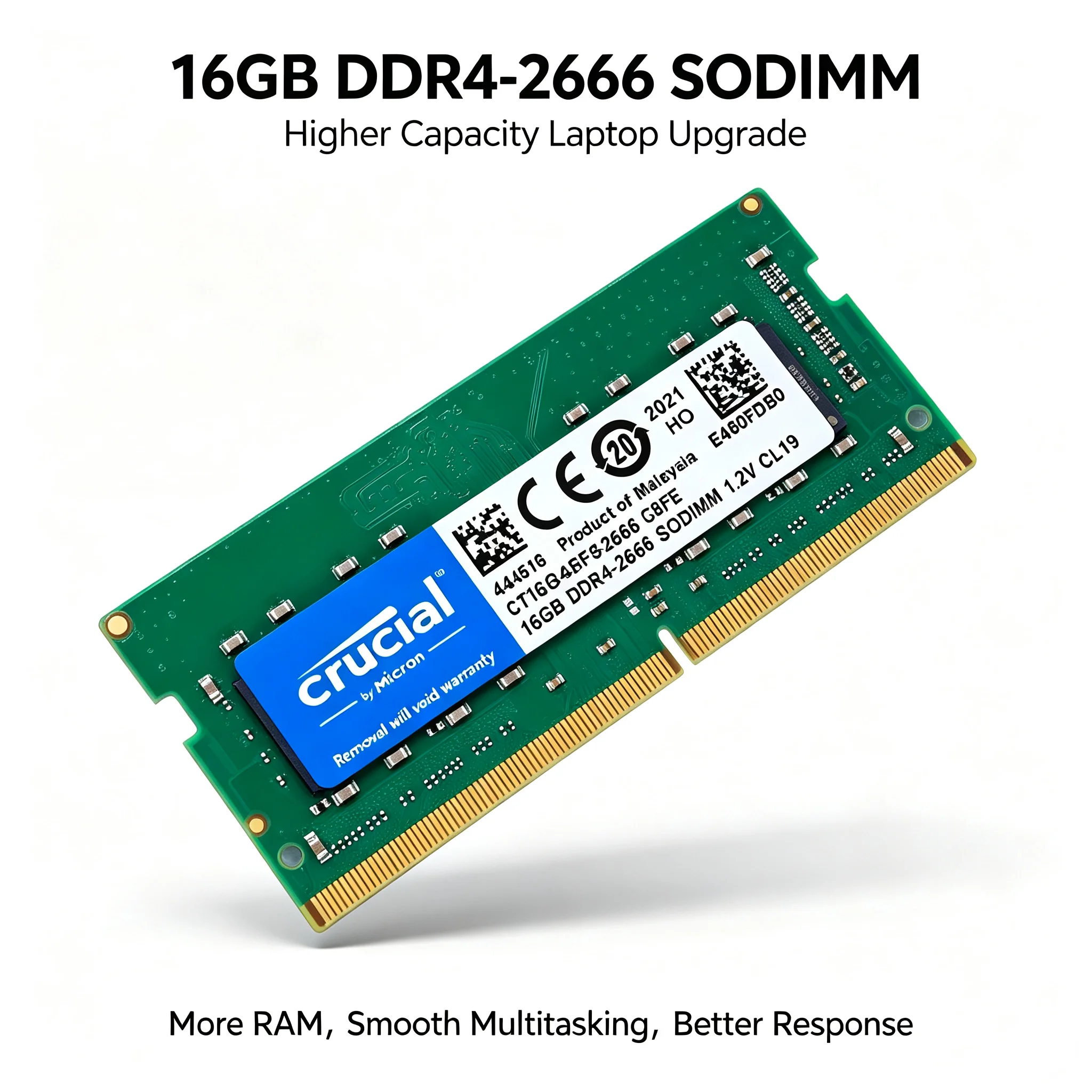 Crucial  1PCS/2PCS DDR4 Laptop - đánh giá và giá Sodimm Ddr4